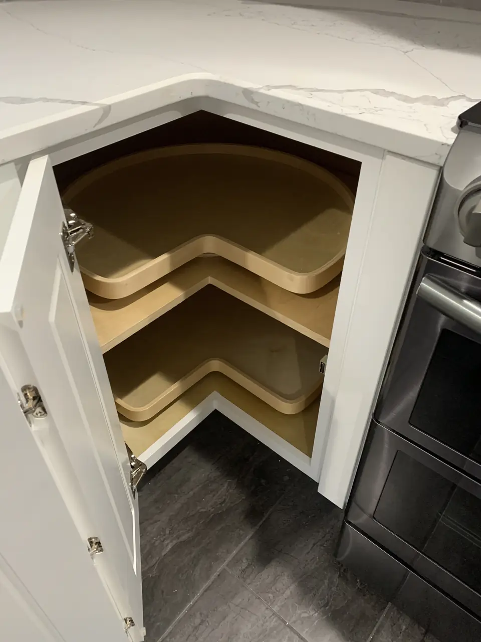 Lazy Susan corner cabinet