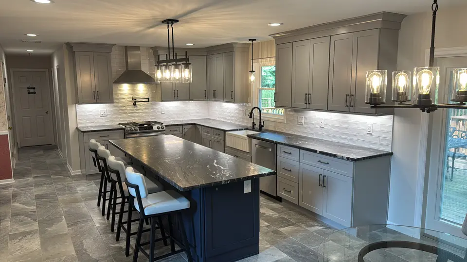 Kitchen in Montville — 